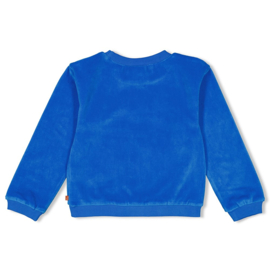 Sweater JUBEL amour toujours blauw velours 91600391