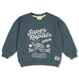Oversized sweater STURDY Fix it 71600694 petrol