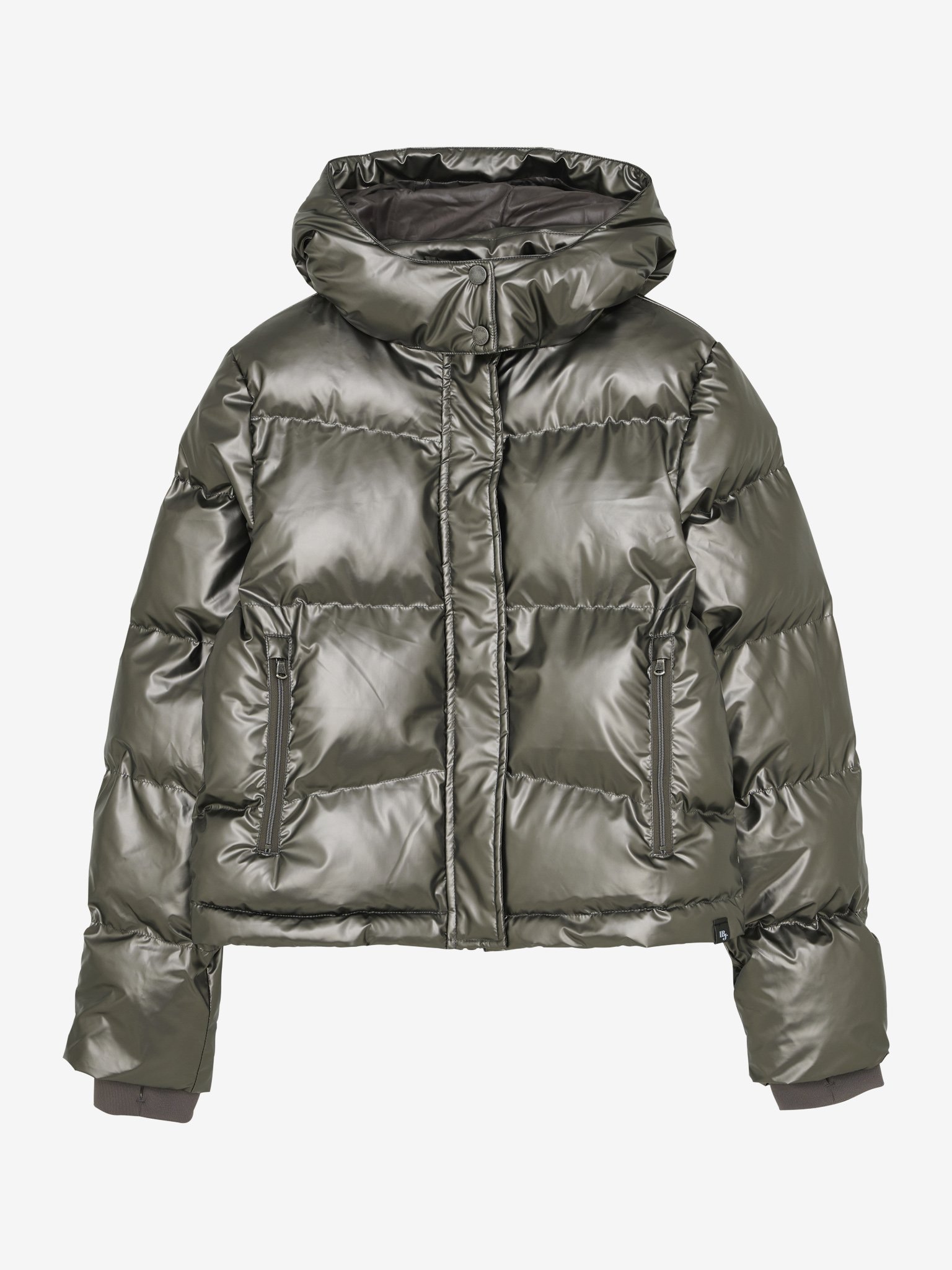 Winterjas IBJ girls pale gold 970433