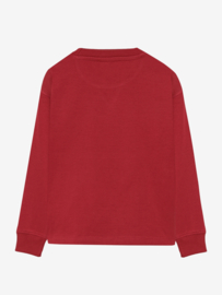 Longsleeve DAILY7 BOYS chest print rhythmic red 920408