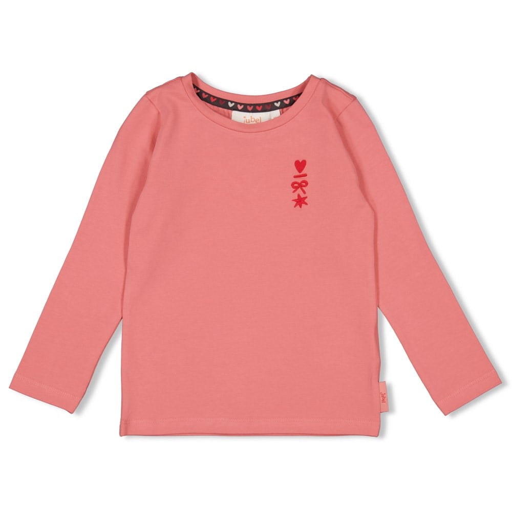 Longsleeve JUBEL queen of hearts lichtroze 91600438