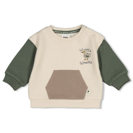 Sweater relaxed fit FEETJE wiggle and waddle 51602841 offwhite