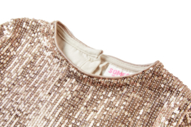 Glittertop SOMEONE Amanda beige