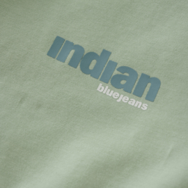 T-shirt backprint wave IBJ fade mint (960125)