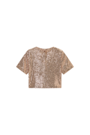 Glittertop SOMEONE Amanda beige