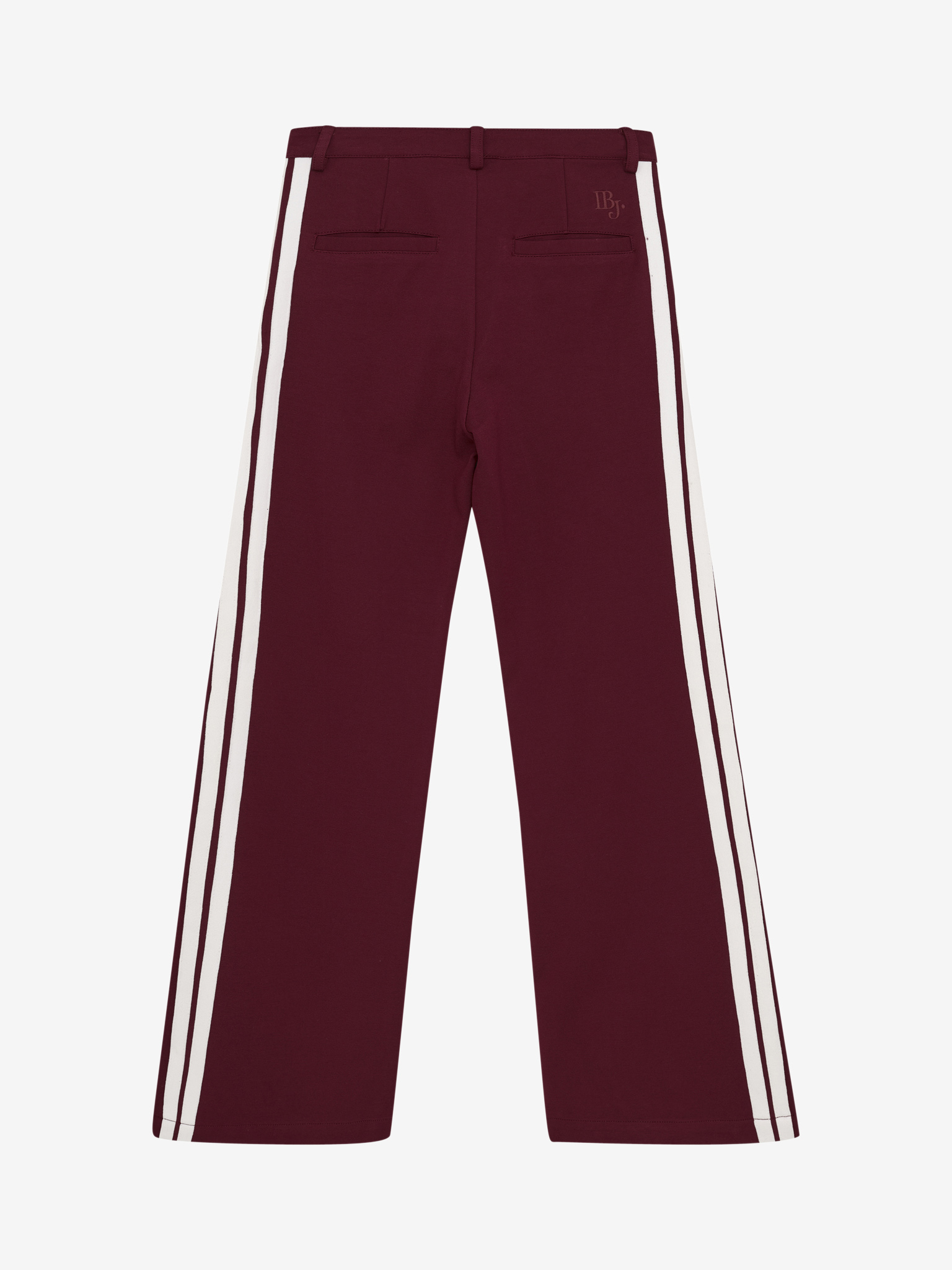 Broek IBJ girls red plum 970414