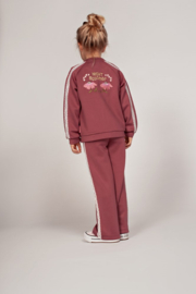 Sporty broek JUBEL moon flowers 92200521 mauve