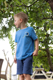 Korte broek STURDY explore more indigo 72100176