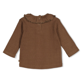 Longsleeve FEETJE lucky bloom bird 51602890 bruin