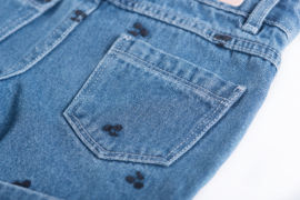 Korte broek SOMEONE Marijke blue denim