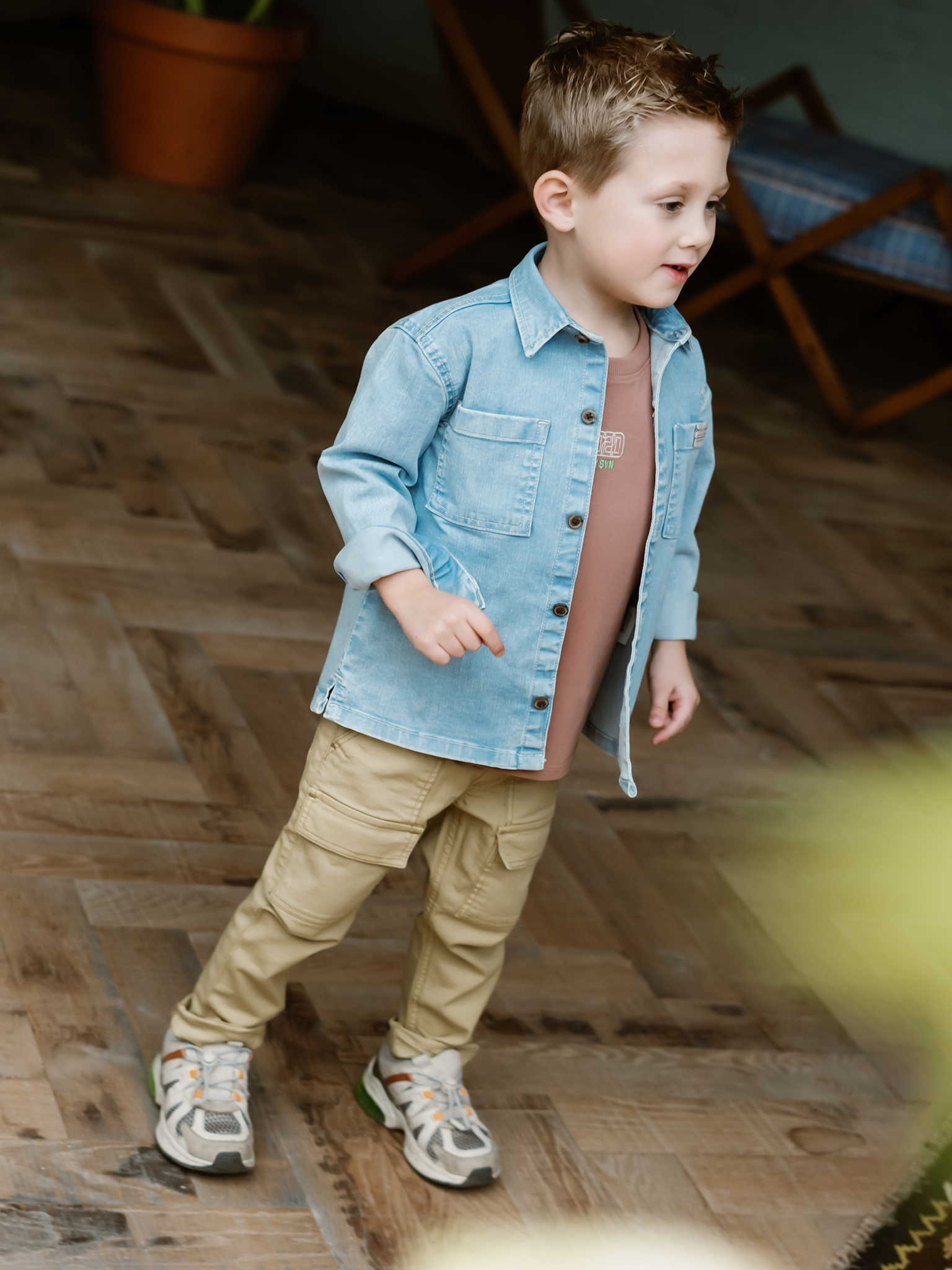Blouse DAILY7 BOYS denim 920201