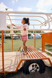 Korte broek DAILY7 GIRLS 930437 heather rose