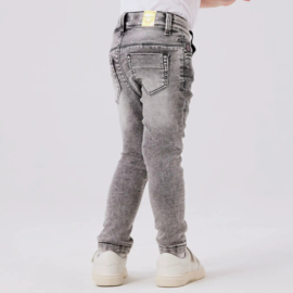 Skinny jeans NAME IT Polly light grey denim