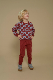 Broek STURDY waves and whales bordeaux 72200247
