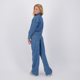 Spijkerjasje RAIZZED GIRLS Tula mid blue stone