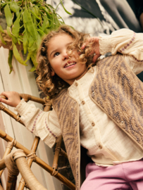Teddy gilet DAILY7 GIRLS animal ginger root 930510