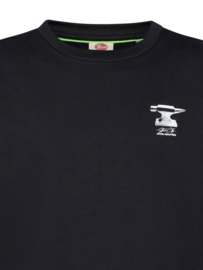 Sweater PETROL round neck B-3060-SWR376 deep black