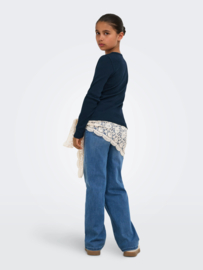 Korte longsleeve LUCKY NOOS sky captain