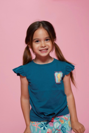 T-shirt JUBEL Lazy Lagoon 91700449 petrol