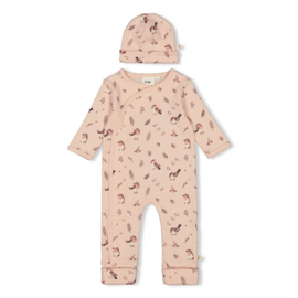 Geschenkset FEETJE 1-delig pak & muts roze