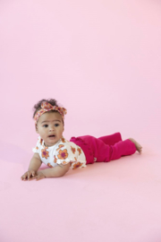 Flared broek FEETJE love peace aloha 52202523