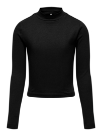 Longsleeve ONLY linea short zwart