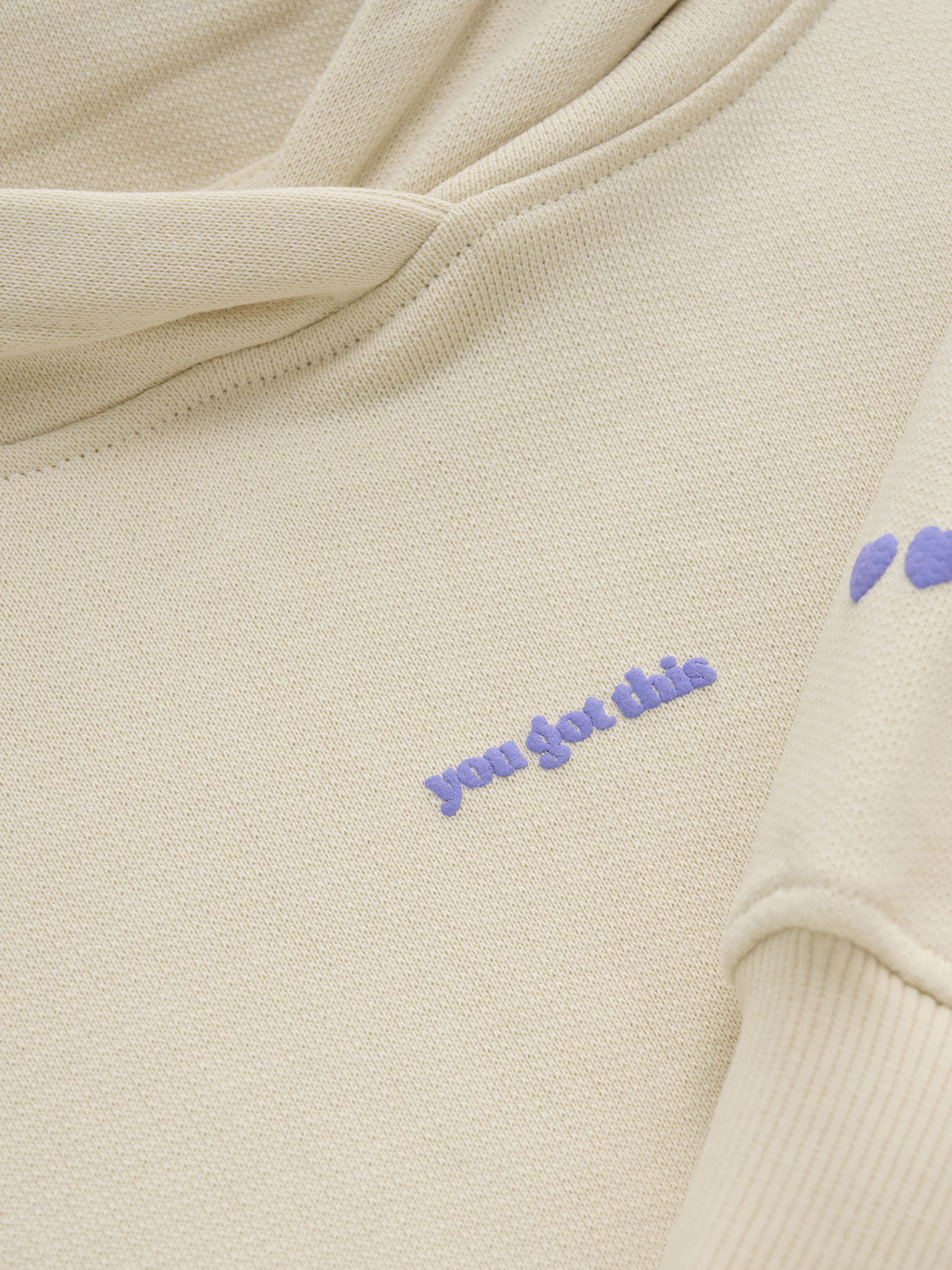 Hoodie IBJ girls sandshell 970339