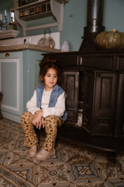 Flared broek DAILY7 animal 930018