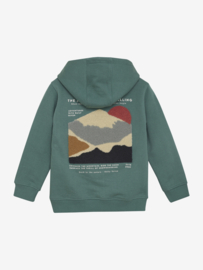 Hoodie DAILY7 BOYS blue spruce 920245