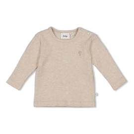 Longsleeve FEETJE dear autumn taupe melange 51602564