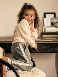 Jogging broek DAILY7 GIRLS glitter 930538 mid grey melange