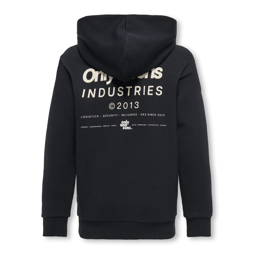 Hoodie ONLY&SONS Hudson zwart
