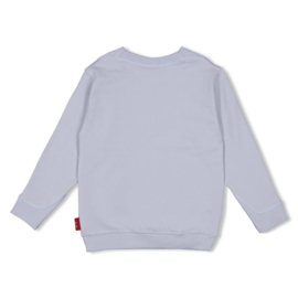 Sweater STURDY waves and whales blauw 71600643