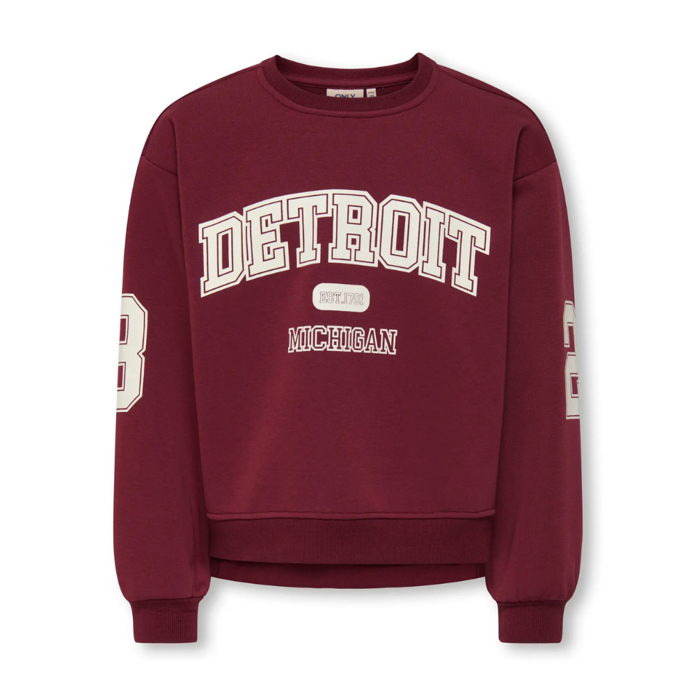 Sweater ONLY kogvictory bordeaux