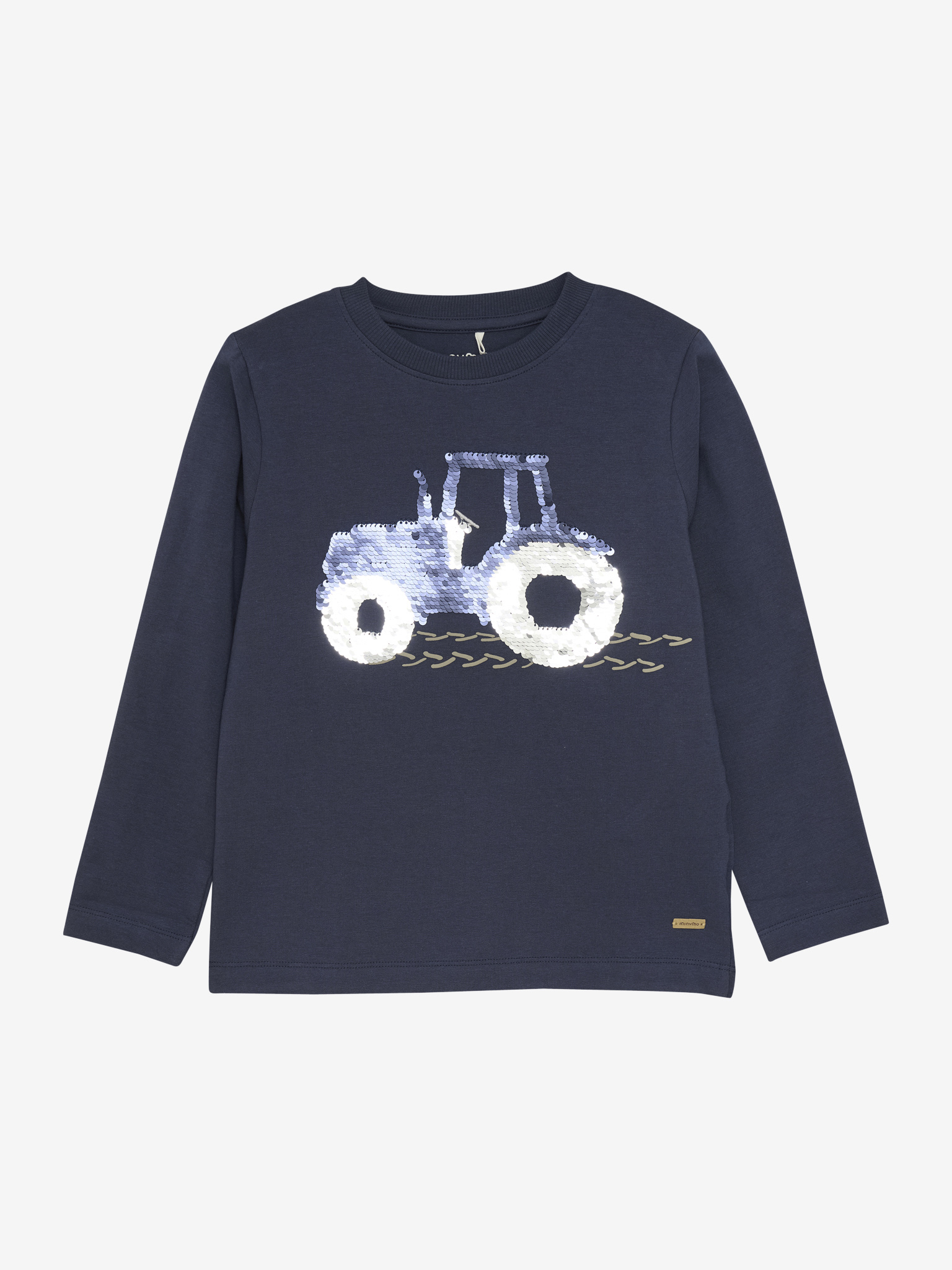 Wrijf longsleeve Minymo boys blue nights 6813