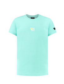 Shirt BALLIN circle icon dark mint