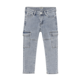 Straight cargo  jeans DAILY7 used medium denim (920098)