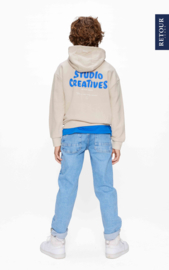 Hoodie RETOUR BOYS Marijn bone (RBJ-051-700)