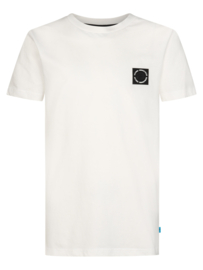 T-shirt PETROL round neck B-3060-TSR635 white frost