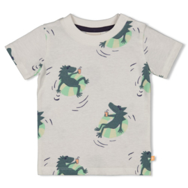 T-shirt FEETJE lagoon legends 51701036 wit