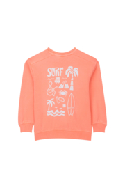 Trui SOMEONE Bone fluo orange