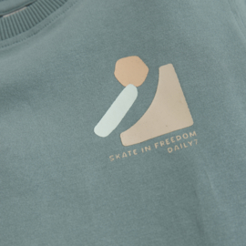 T-shirt DAILY7 ocean green (920127)