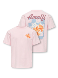 Loose fit shirt ONLY Carina barely pink Amalfi