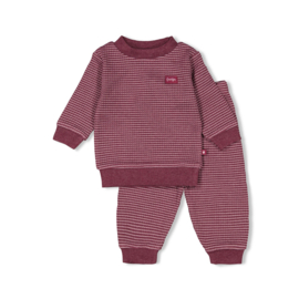 Pyjama Feetje autumn special wijn melange