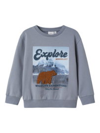 Sweater NAME IT Moran blauw