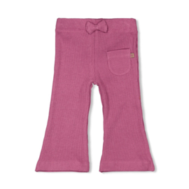 Flared broek FEETJE better together lila 52202444