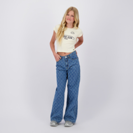 Broek RAIZZED GIRLS Monaco laser mid blue stone