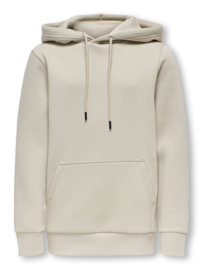Hoodie ONLY&SONS Ceres silver