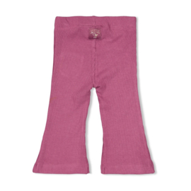 Flared broek FEETJE better together lila 52202444