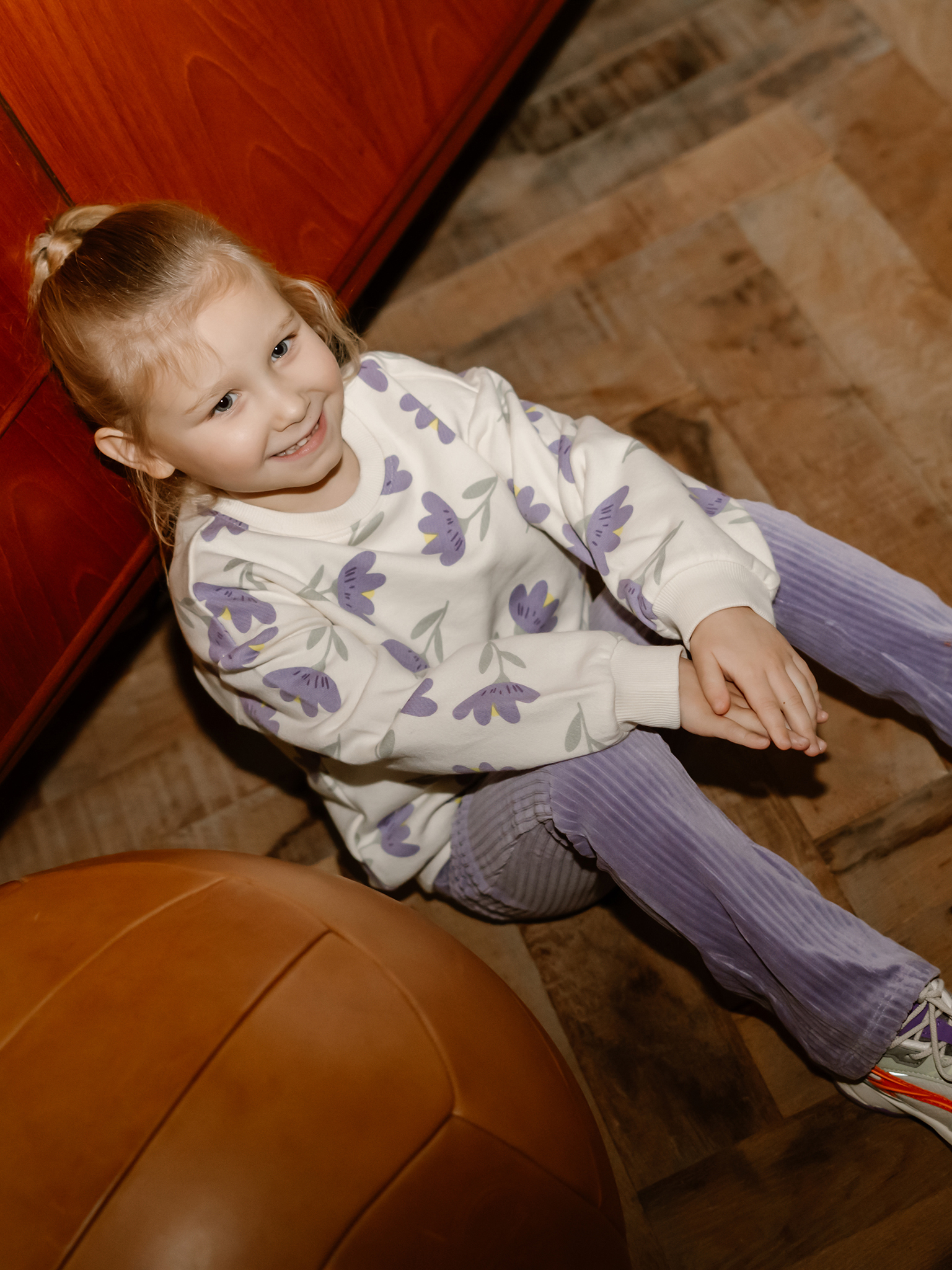 Flared broek DAILY7 velvet daybreak 930255